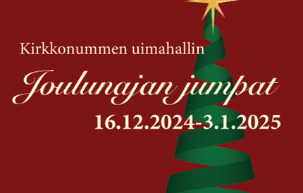 Joulunajan jumpat 16.12.2024-3.1.2025